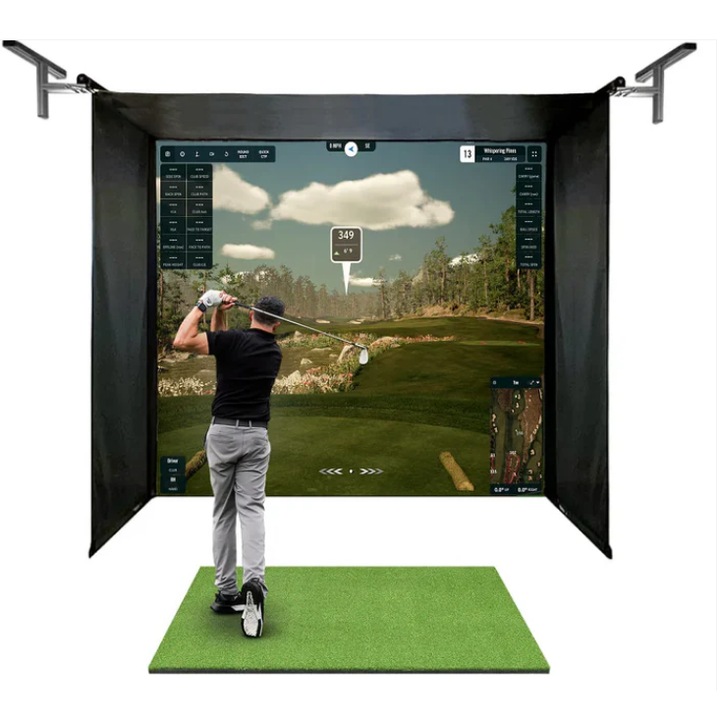 Carcasa pentru simulator de golf, Vanish 11, 3,1 x 2,5 x 1,5 m, montare pe tavan, retragere electrica