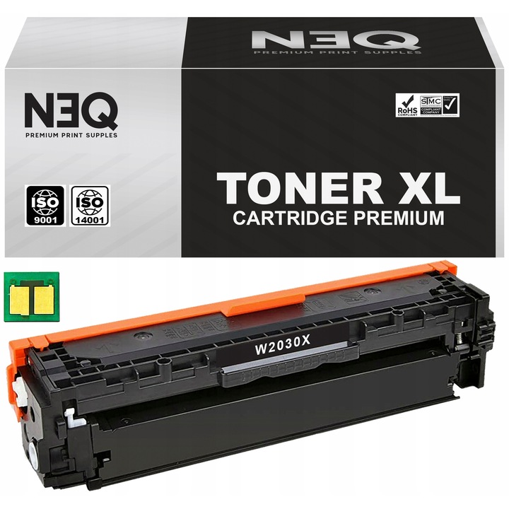 Toner lézer nyomtatóhoz NEQ 415X, fekete, kapacitás 7500 oldal, Premium XL típus
