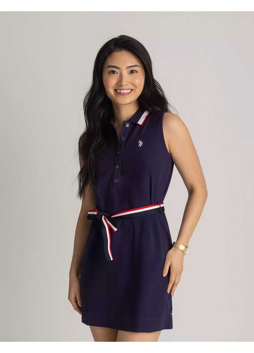 Ruha, U.S. Polo Assn., ujjatlan, kék, M