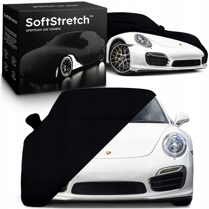 SoftStretch autóhuzat Porsche 911 991-hez, rugalmas anyag, porvédelem, belső tér
