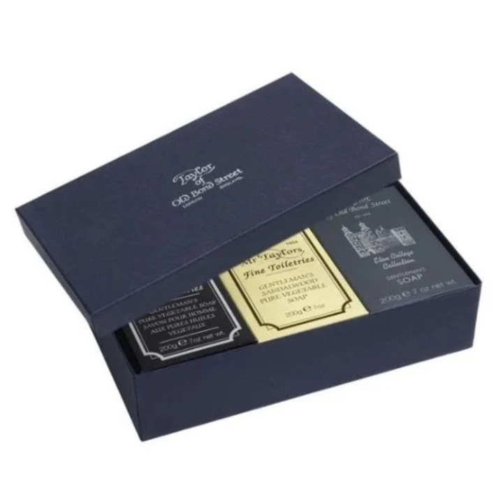 Комплект сапуни Taylor of Old Bond Street Mixed Bath Soap Gift Box