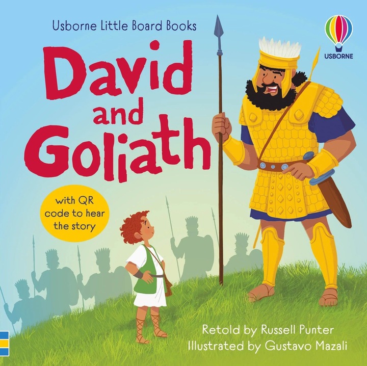Давид и Голиат – Книга за деца от 18+ месеца, Usborne