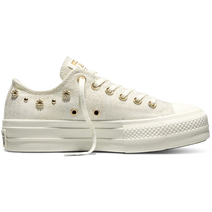 Adidasi Converse Chuck Taylor All Star Lift, Alb