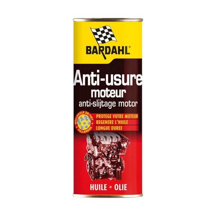 Bardahl Anti-Wear olajadalék, 400ml, motorvédelem, szintetikus formula