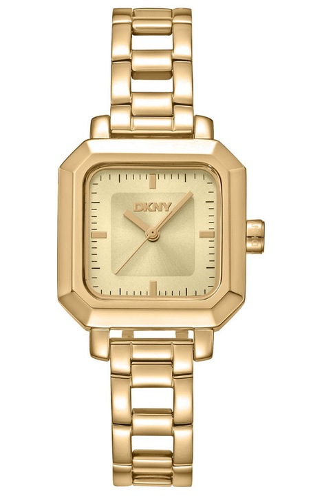 Ceas dama DKNY Urban, otel inoxidabil, bratara, auriu, verde