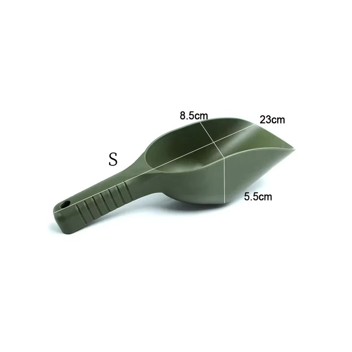 Carp Bait Spoon, Bait Spoon, Fishing Accessories, Non-slip Handle, 2 Sizes