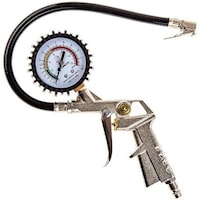 Pistol pneumatic de umflat cu manometru, presiune maxima 12 BAR, conexiune 1/4" Carguard