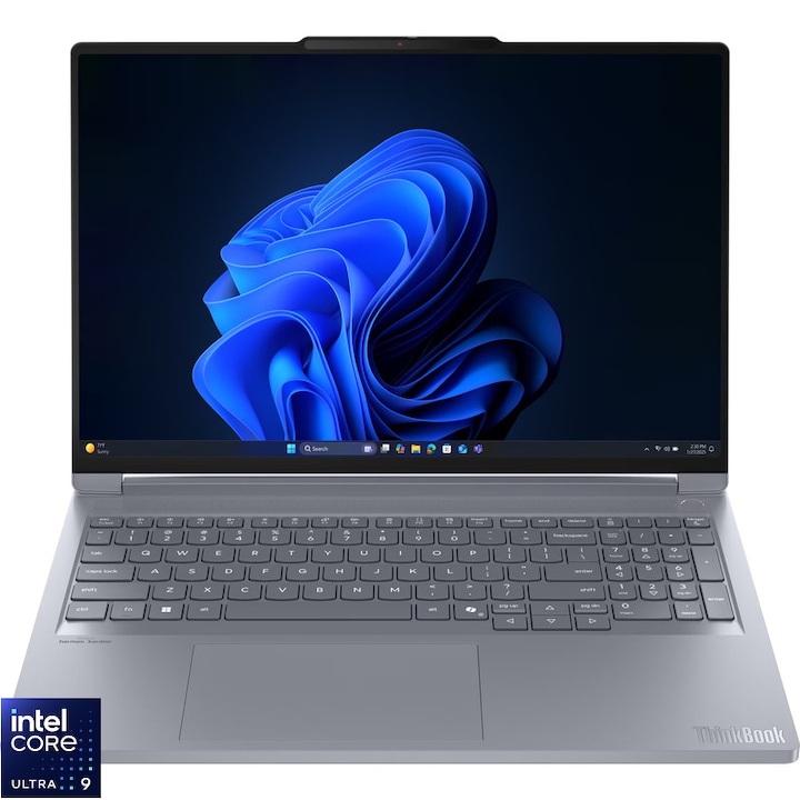 Laptop Lenovo 16'' ThinkBook 16p G6 IAX, 3.2K IPS 165Hz, Procesor Intel® Core™ Ultra 9 275HX (36M Cache, up to 5.40 GHz), 32GB DDR5, 1TB SSD, GeForce RTX 5060 8GB, Win 11 Pro, Luna Grey