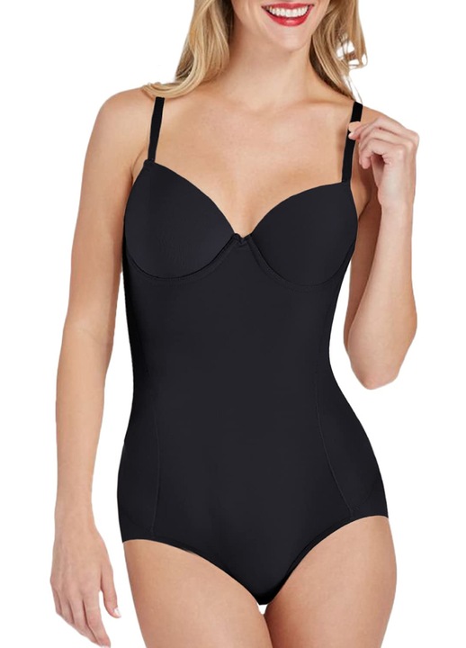 Body modelare burta SLIMBELLE, negru, L INTL