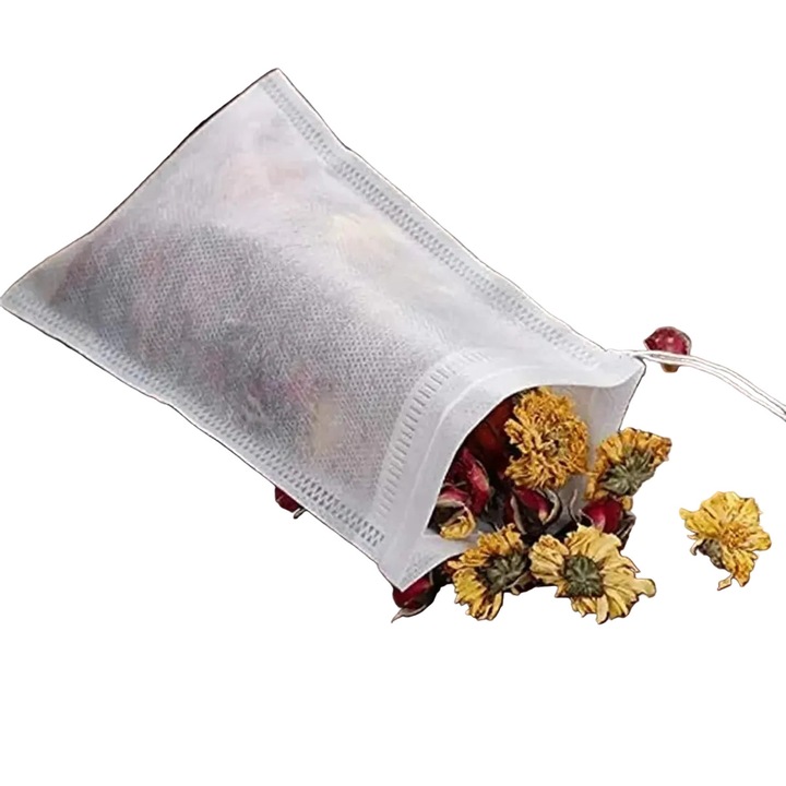 Set 100 de Bucati Plicuri pentru Infuzat Ceai/Cafea