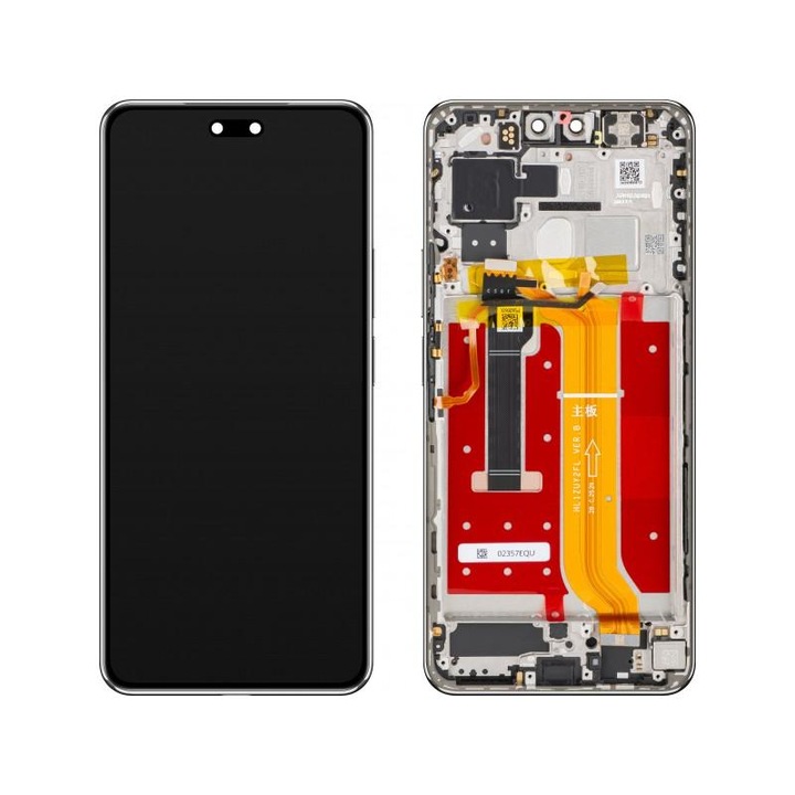 Kijelző érintőképernyővel Huawei nova 14 Pro fehér kerettel, szervizcsomag 02357EQU
