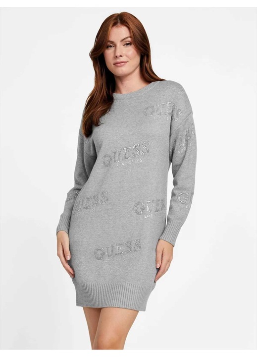 Rochie guess, dateryn, gri, Gri