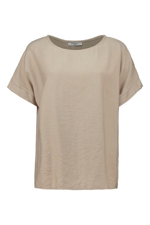 Zabaione, Tricou uni cu decolteu barcuta, Grej