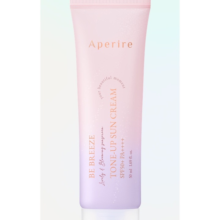 APERIRE Be Breeze Tone-Up SPF50+ PA++++ fényvédő krém, hidratáló, világosító, 50 ml