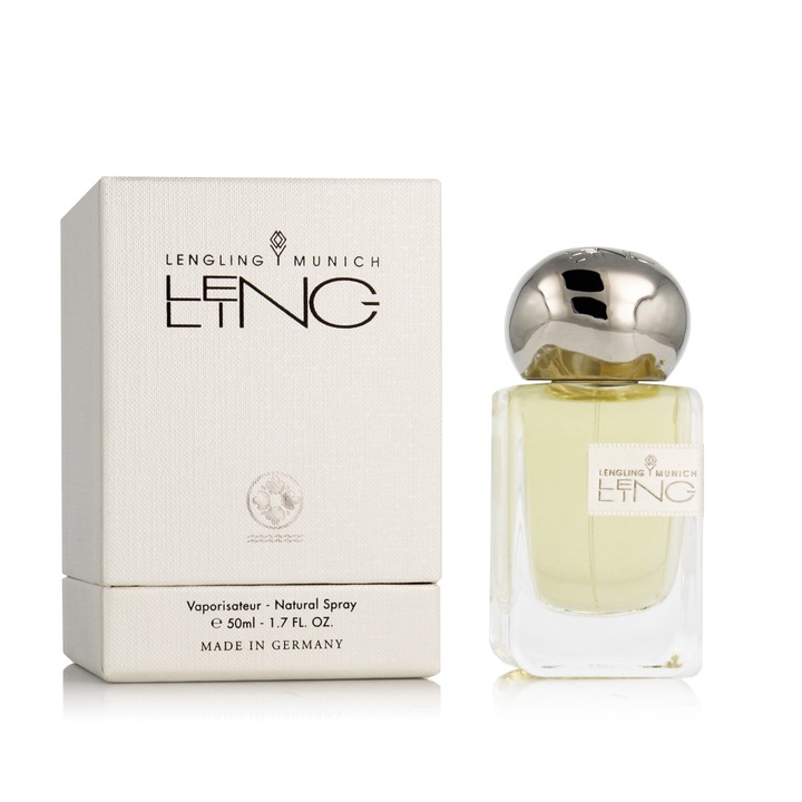 Lengling Munich Apero No 8 unisex parfüm, 50 ml, virágos-fás-pézsmás, friss és meleg jegyekkel