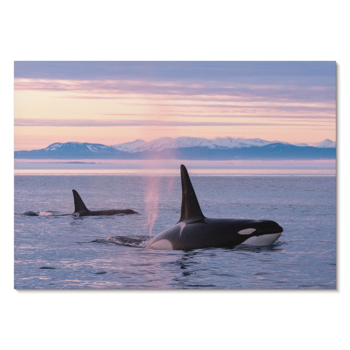 Poster A1 Pentru Perete, Tulup, Peisaj Marin, Albastru, 84 x 59.4 cm, Print Pe Panza, Decorativ, 010030020390000294715