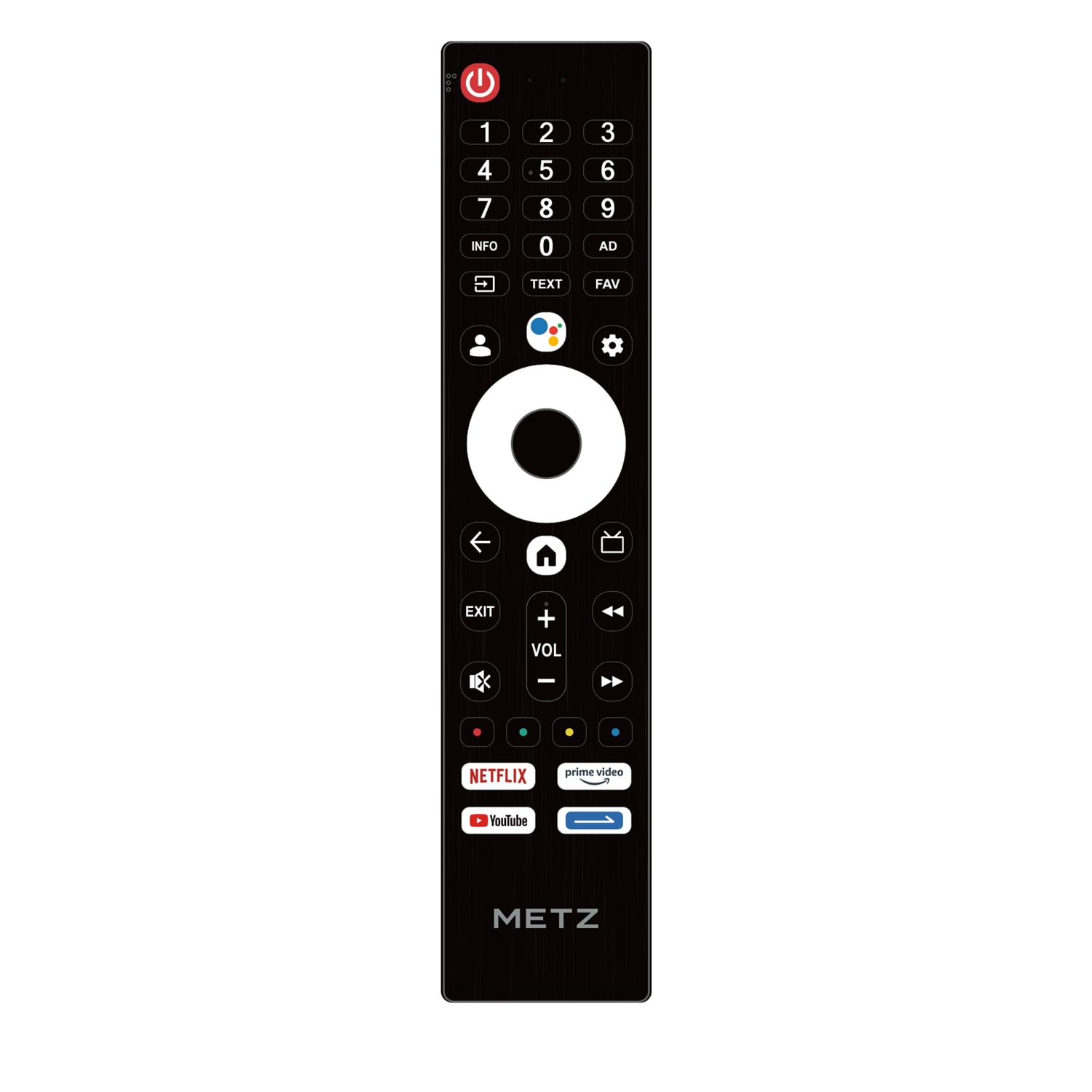 Televizor METZ QD-MiniLed 75MNH7000Z, 189 cm, Smart Google TV, 4K Ultra HD, Clasa E (Model 2026)
