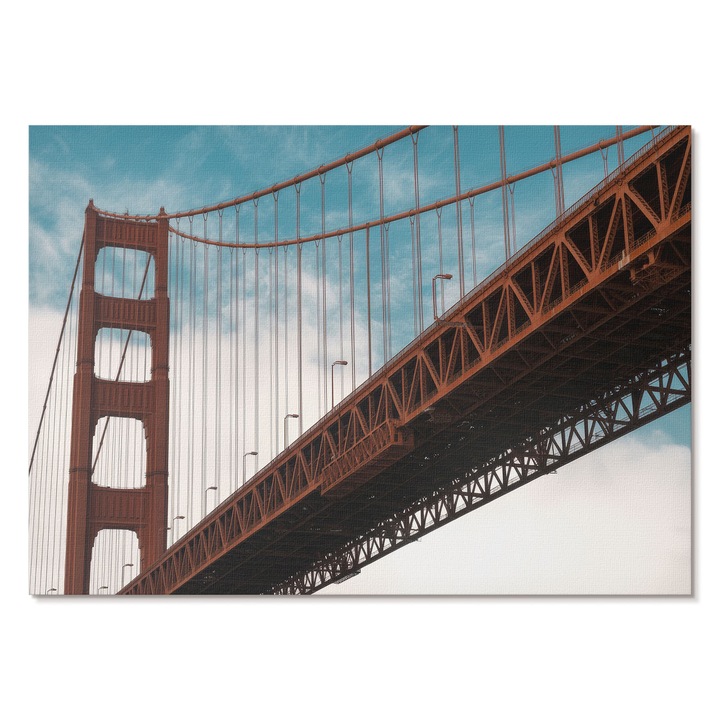 Poster A4 Pentru Perete, Tulup, Marele Pod, Albastru, 29.7 x 21 cm, Print Pe Panza, Decorativ, 010030020110000294539