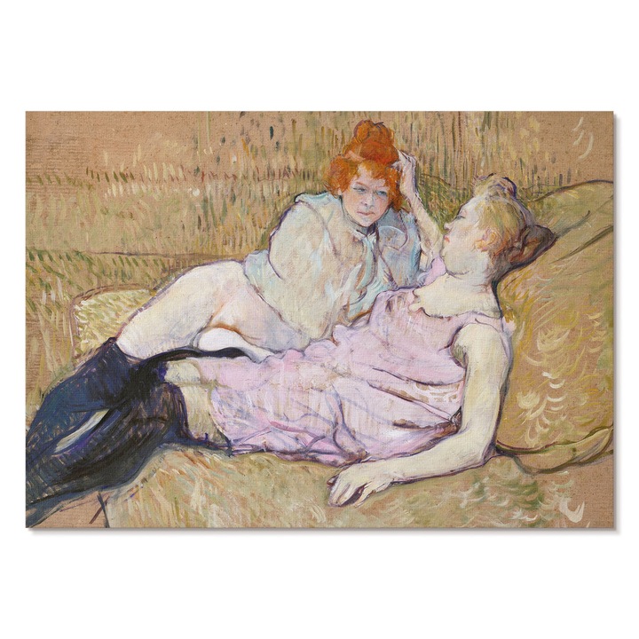 Dekoratív Vászonkép A1, Tulup, Pamlag, Bézs, 84 x 59.4 cm, Élénk Színek, Keret nélkül, 010030020390000031820