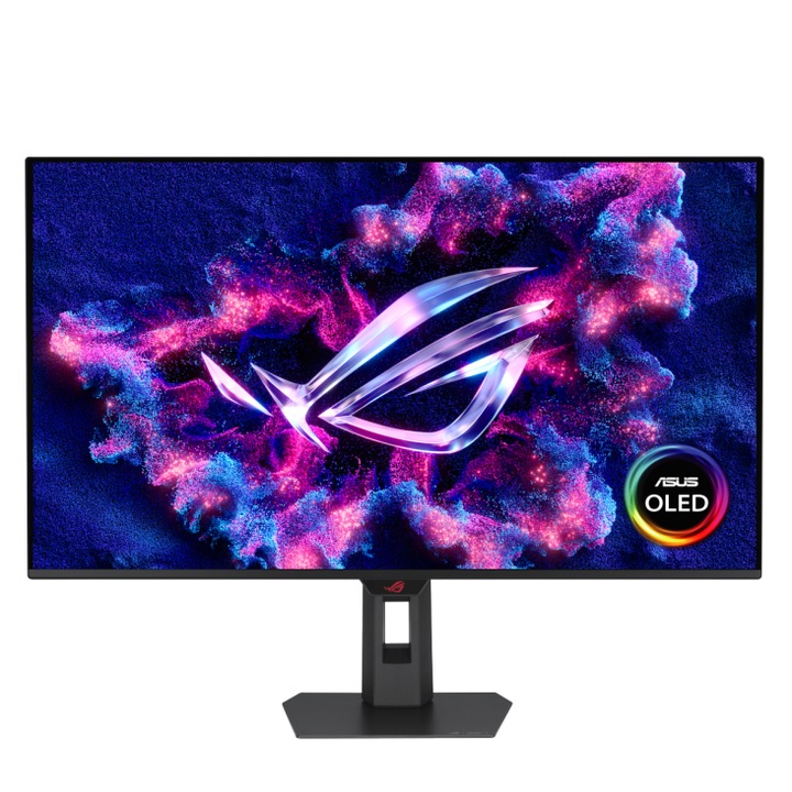 Monitor Gaming ASUS ROG Strix OLED XG32UQDMS, 31.5", UHD (3840x2160), QD-OLED, 240Hz, 0.03ms(GTG), AMD FreeSync Premium Pro, G-SYNC Compatible, HDR400 TrueBlack, Adaptive-Sync, ELMB, Flicker-Free, Low Blue Light, Shadow Boost, HDMI, DP, USB, Negru