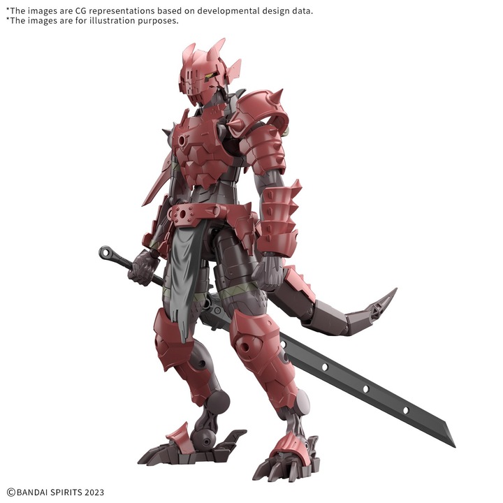 Комплект модел 30MF - Rycerz Dragonii, Bandai, Gundam, фигурка