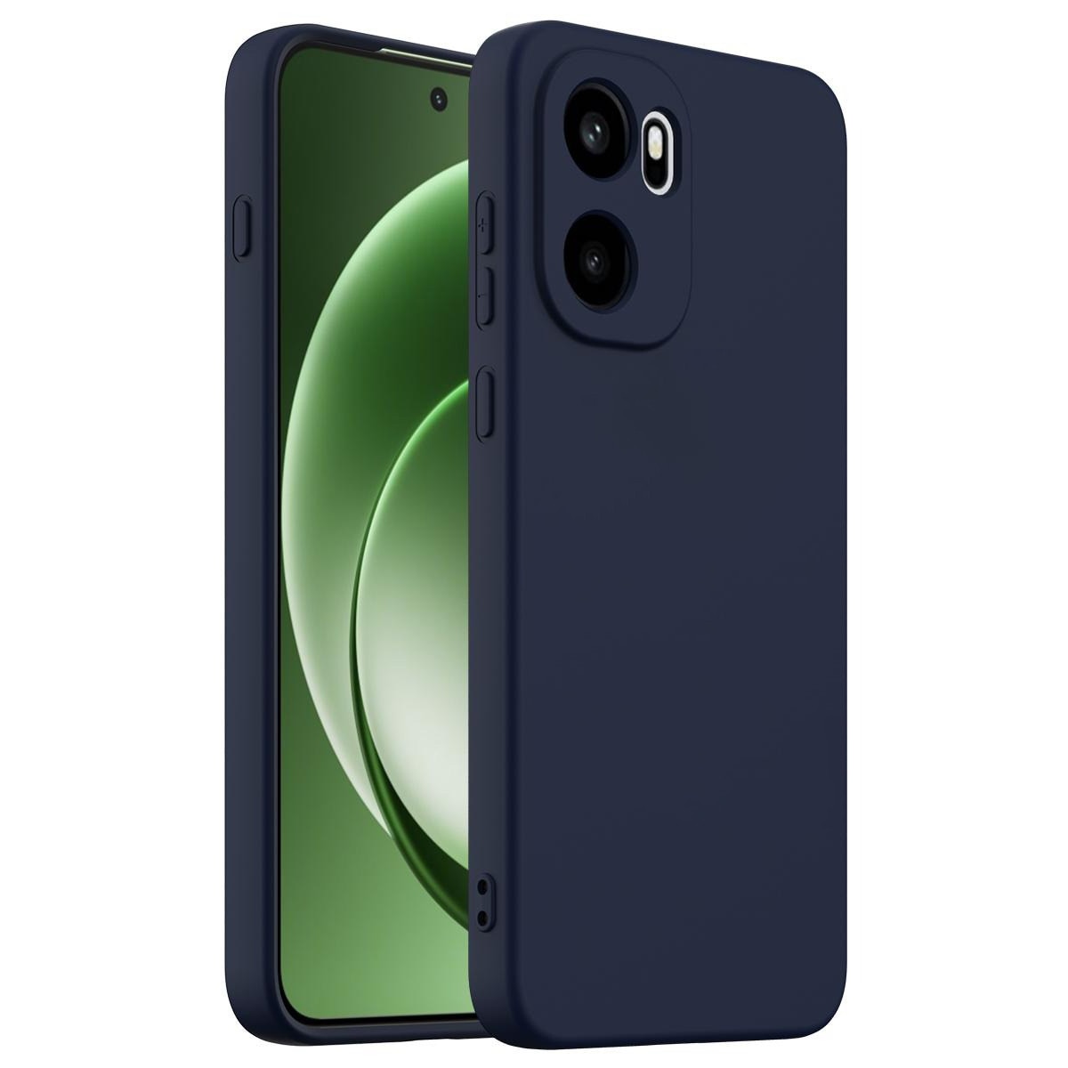 Husa pentru OnePlus 15R Daden® Silicon SoftFlex, Ultra Slim, Protectie sporita, Interior de microfibra, Albastru