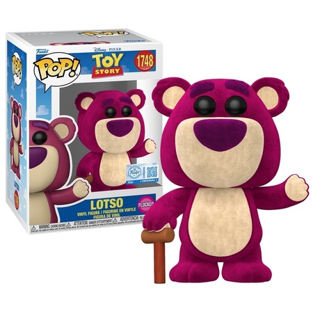 Figurina Funko POP! Toy Story Lotso, roz, 1748, material vinyl, textura flokata - eMAG.ro