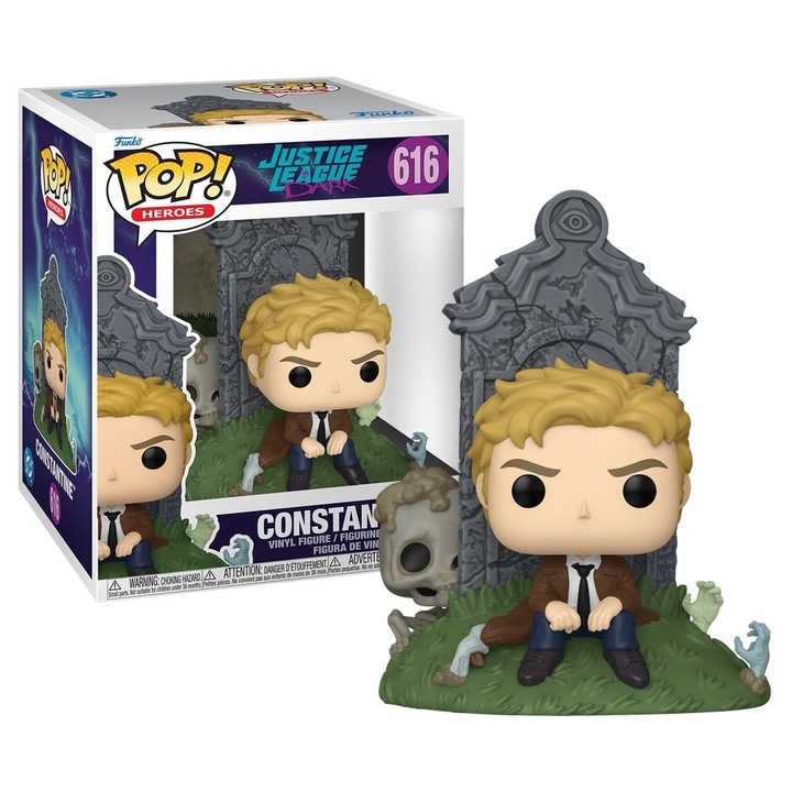 Figurina John Constantine Deluxe, Funko, DC Comics, 616, vinyl, 10x15cm