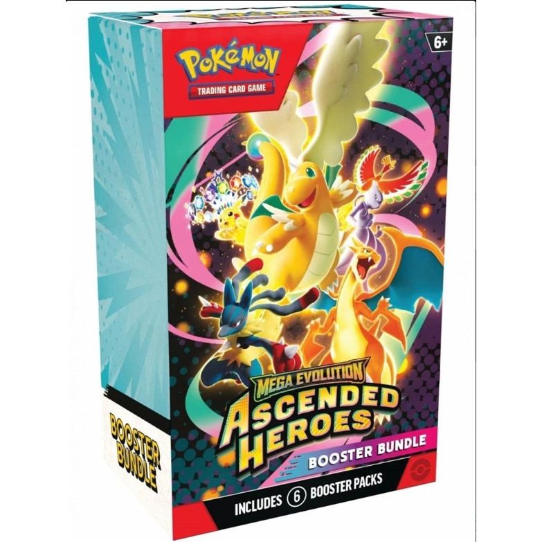 Pachet set joc educativ Pokemon TCG Mega Evolution Ascended Heroes