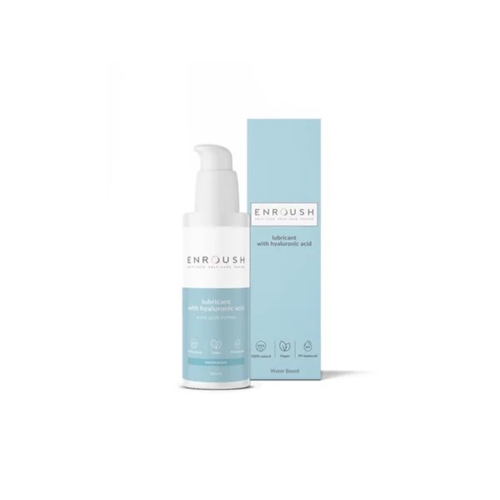 Gel lubrifiant Enroush, 100ml, apă, hidratant