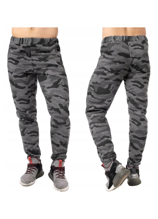 Férfi sportnadrág, Megitarnow, Camo, meleg, bélelt