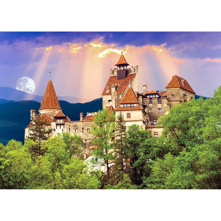 Puzzle TinyPuzzle - Bran Kastély, 99 Darab (1000)