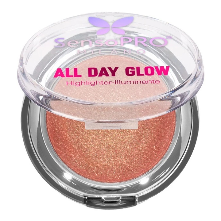 Iluminator All Day Glow SensoPRO Milano, Rose Gold