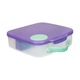 Caserola compartimentata LunchBox, +3 ani, 2 l, 2 l, Mov/Verde, B.Box