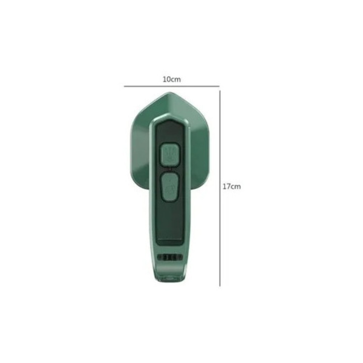 Fier de calcat mini portabil, 30W, verde, pentru acasa si calatorii