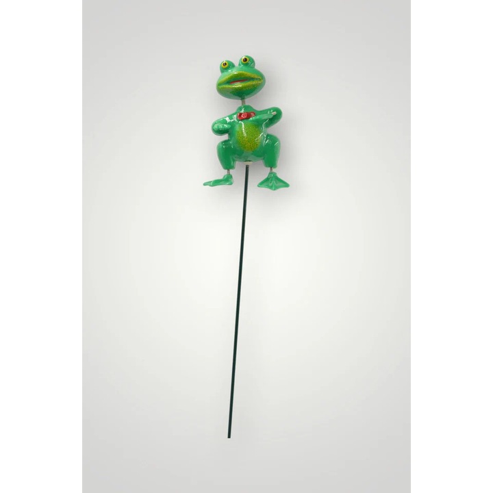 Moriscă de Vânt, decoratiune gradină, plastic și metal, 60cm, multicolor