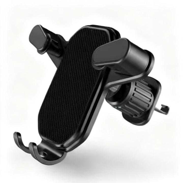 Suport Telefon Auto Universal, Rotire 360°, Montare Bord/Grila Aerisire, Antiderapant