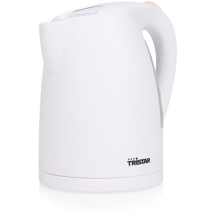 Fierbator Electric cu carafa Tristar WK-1345, 1, 7 L, 2200 W, Alb
