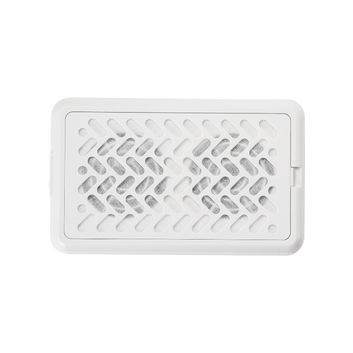 Manikűr porelszívó, Mobelixy, két kefe nélküli ventilátorral, moduláris levehető ház szellőzőnyílásokkal ellátott hűtőrendszerrel, ABS műanyagból, fehér színű