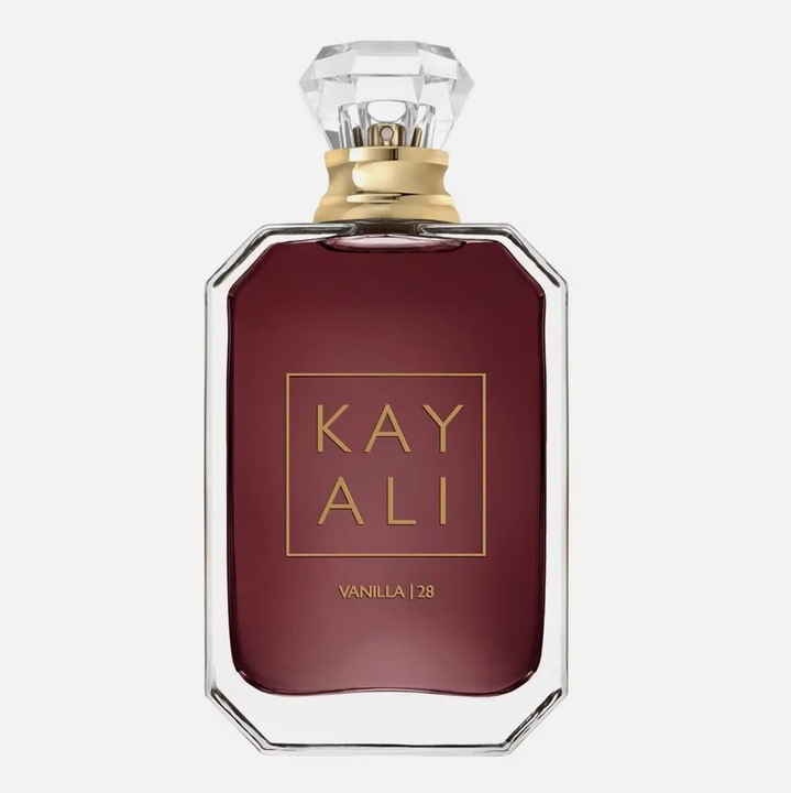 Kayali Vanilla 28 Apa de Parfum pentru femei, parfum opulent de lux cu aroma de vanilie intensa si persistenta, flacon de 100 ml, parfum original feminin cu note olfactive exclusive, ideal pentru purtare zilnica si evenimente speciale