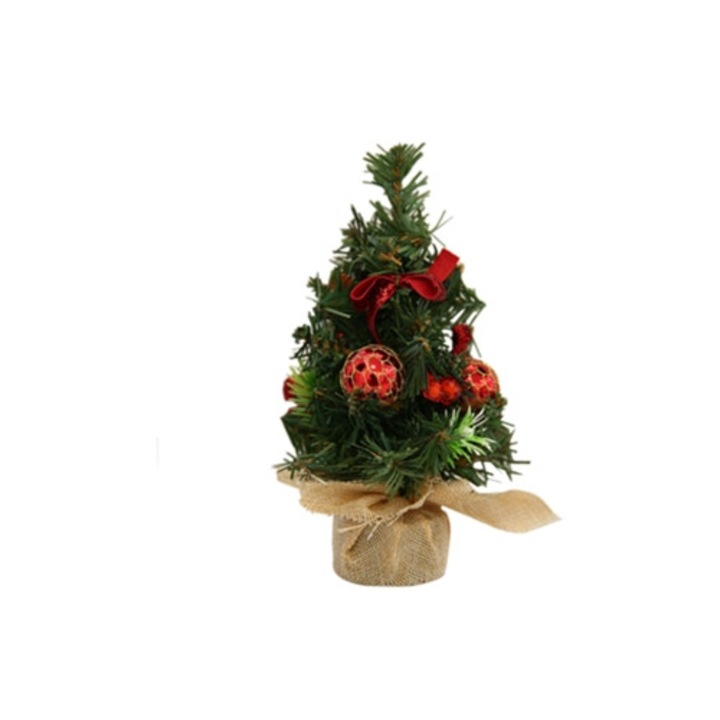 Decoratiune de Craciun, figurine pentru brad, set 4 bucati, multicolor
