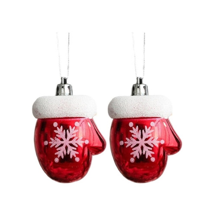 Decoratiuni de Craciun suspendate, personalizate, set, multicolor