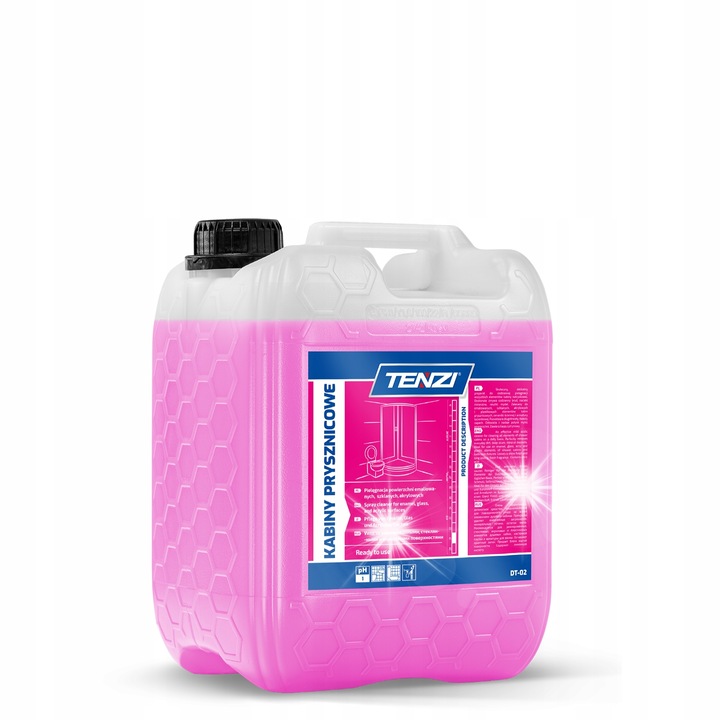 Solutie de curatare pentru cabine de dus, Tenzi, 5L, pentru toate suprafetele, cu acid citric