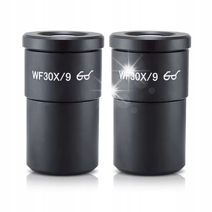 Окуляри WF30X/9, комплект 2 бр., 30 мм, 30x, 9 мм, за стереоскопични и тринокулярни микроскопи