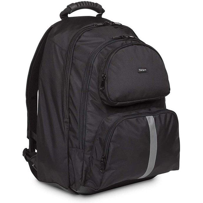 Rucsac laptop Targus Education 15.6", negru-gri, cu elemente de protectie si impermeabilizare