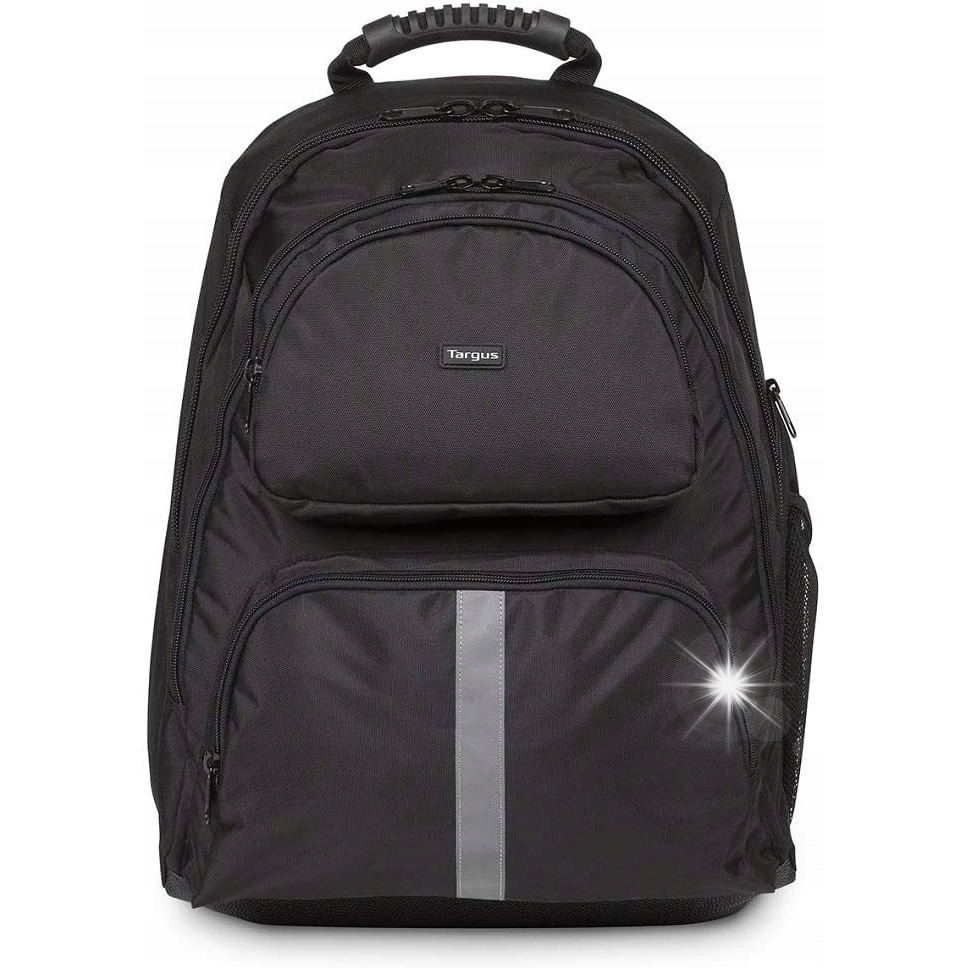 Rucsac laptop Targus Education 15.6", negru-gri, cu elemente de protectie si impermeabilizare