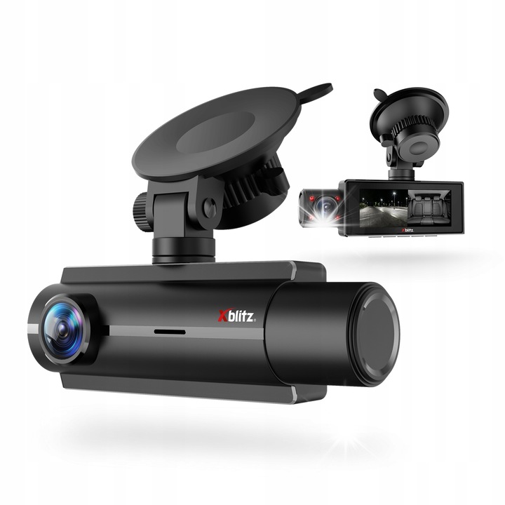 Xblitz Jera menetrögzítő kamera, Full HD, 130°, 3.16 inch, 115x49x38mm