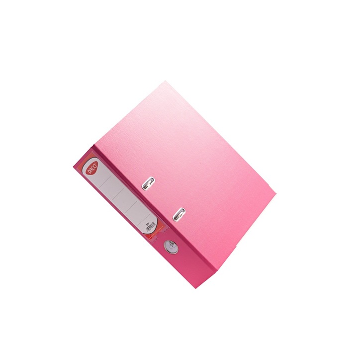 Biblioraft A4, Plastifiat, Cotor 75mm, Fucsia DACO sku11