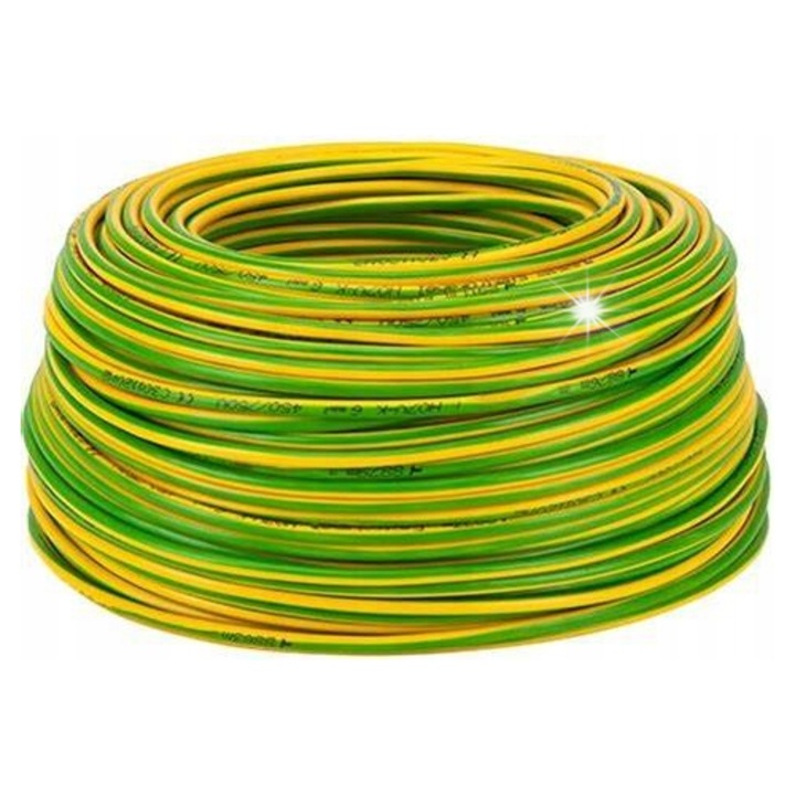 Cabluri electrice LGY 16mm2, ELEKTROKABEL, zolto-zielony, 100m