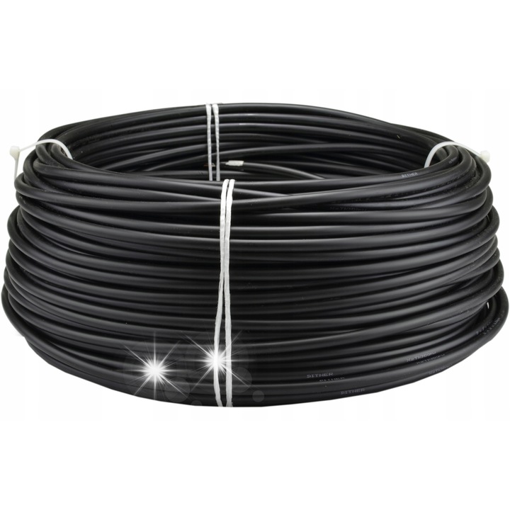 Cabluri electrice BITNER, XzTKMXpw, 5x2x0,5mm, negru, 100m